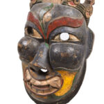 Tribal mask - Wood - Nepal