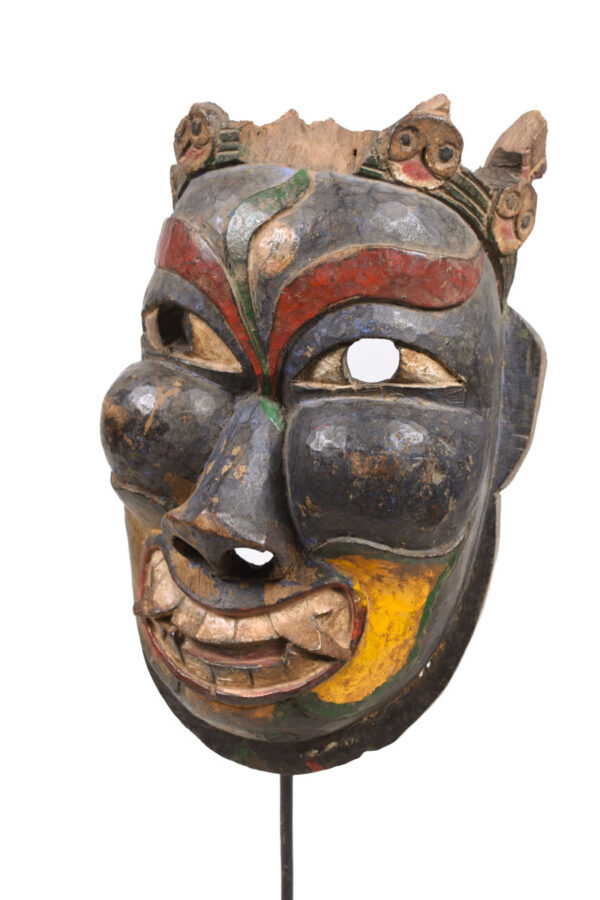 Tribal mask - Wood - Nepal