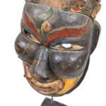 Tribal mask - Wood - Nepal