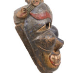Tribal mask - Wood - Nepal
