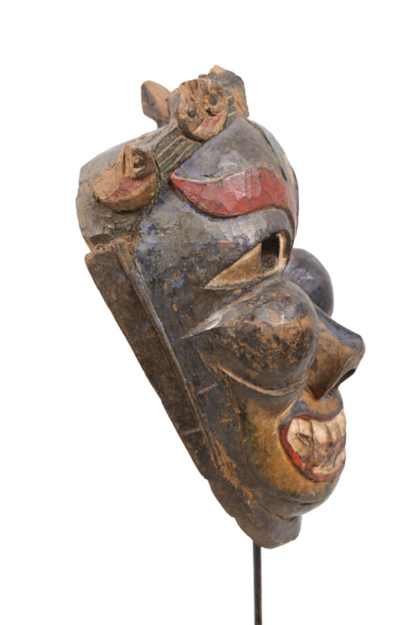 Tribal mask - Wood - Nepal