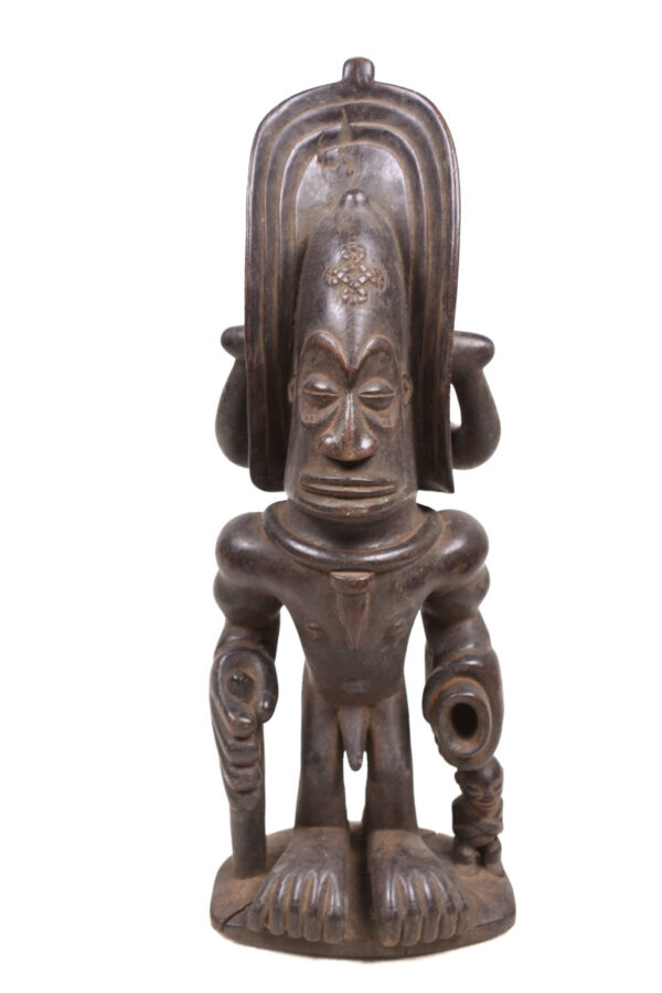 Tshibinda Figure - Wood - Chokwe - Congo