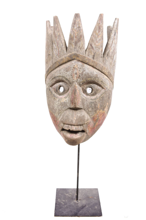 Himalayan Kali Mask - Wood - India