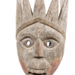 Himalayan Kali Mask - Wood - India