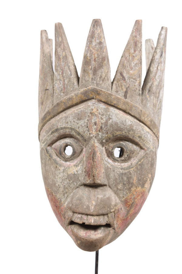 Himalayan Kali Mask - Wood - India