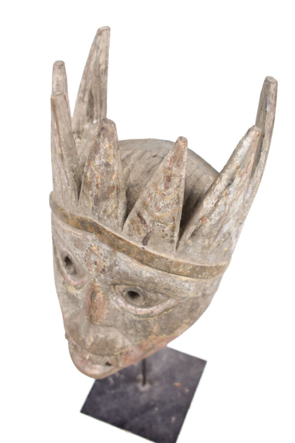 Himalayan Kali Mask - Wood - India