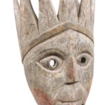 Himalayan Kali Mask - Wood - India