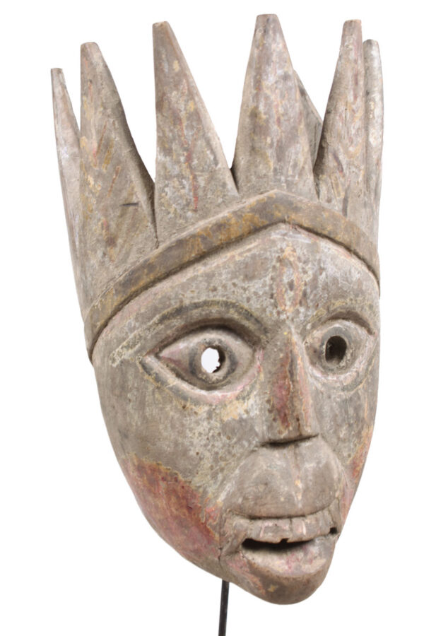 Himalayan Kali Mask - Wood - India