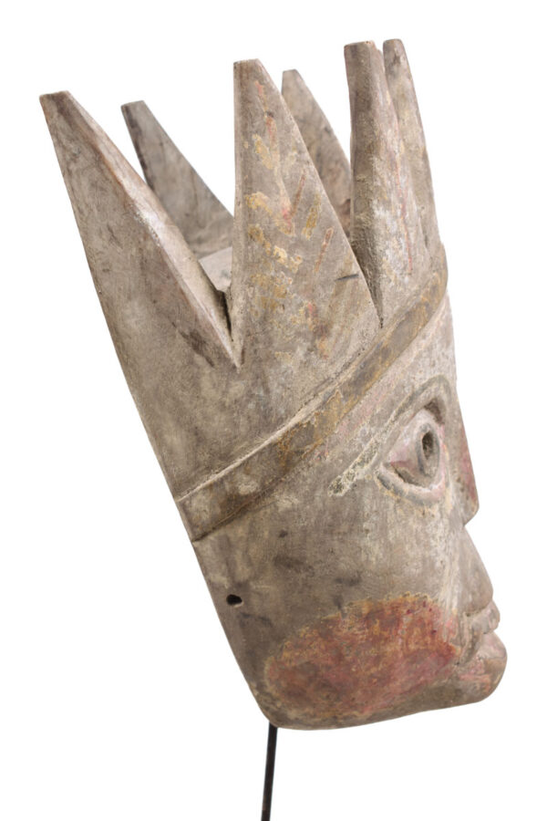 Himalayan Kali Mask - Wood - India