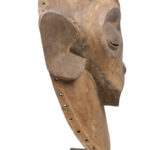 Monkey Mask - Wood - Luba- Congo DRC