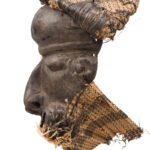 Mbangu distorted mask - Wood - Pende - Congo