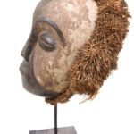 Mask - Wood, Raphia - Galoa - Gabon