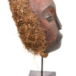 Mask - Wood, Raphia - Galoa - Gabon