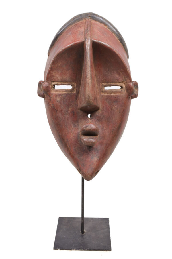 Initiation mask - Wood - Lwalwa - Congo