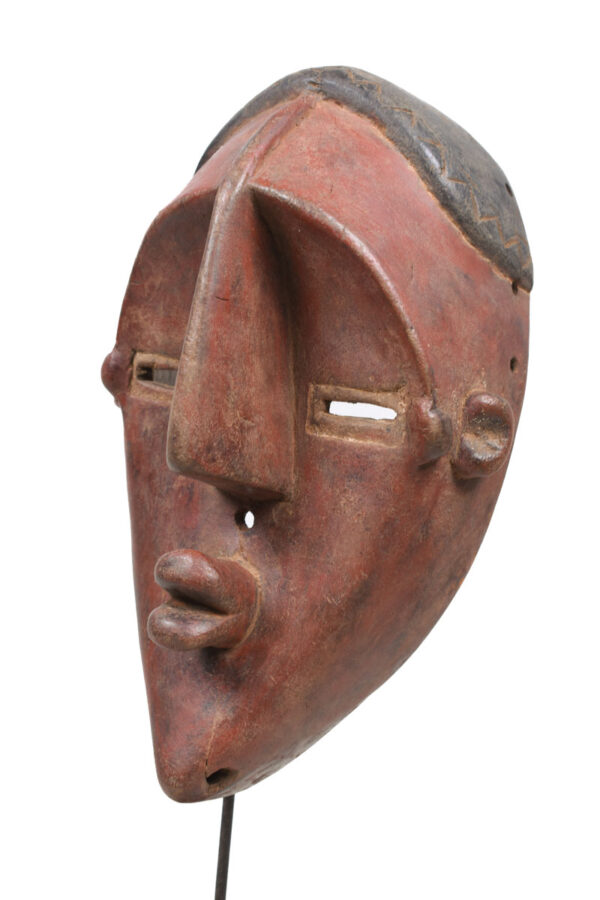 Initiation mask - Wood - Lwalwa - Congo