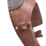 Initiation mask - Wood - Lwalwa - Congo