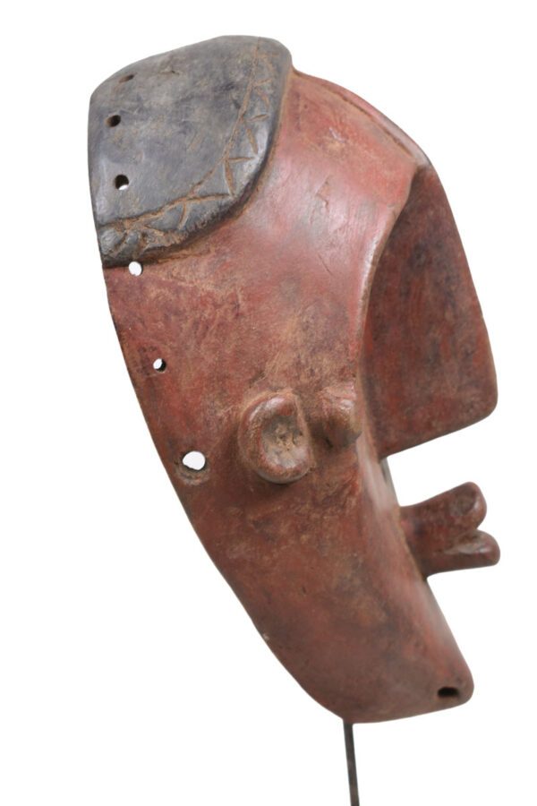 Initiation mask - Wood - Lwalwa - Congo