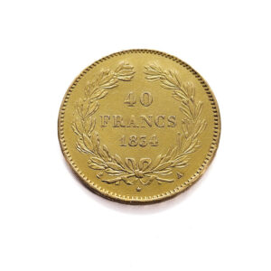 France 40 Francs 1834-A Louis Philippe I