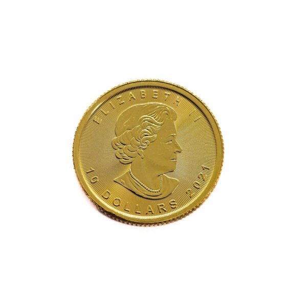 Canada 10 Dollars 2021 Maple leaf 1/4 Oz.
