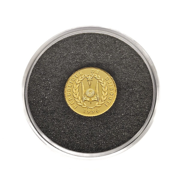 Djibouti 250 Francs 1996 Histoire de la Navigation - 1/25 Oz.