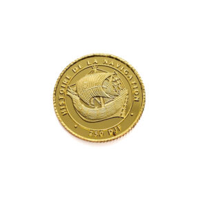 Djibouti 250 Francs 1996 Histoire de la Navigation - 1/25 Oz.