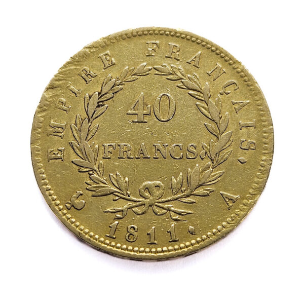 France 40 Francs 1811-A Napoleon