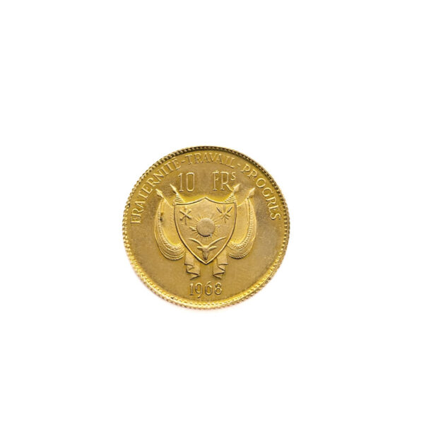 Niger 10 Francs 1968 Ostrich