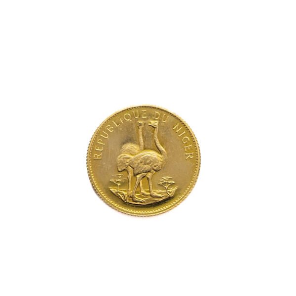 Niger 10 Francs 1968 Ostrich