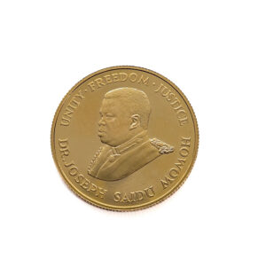 Sierra Leone 5 Golde 1987 World Wildlife Fund