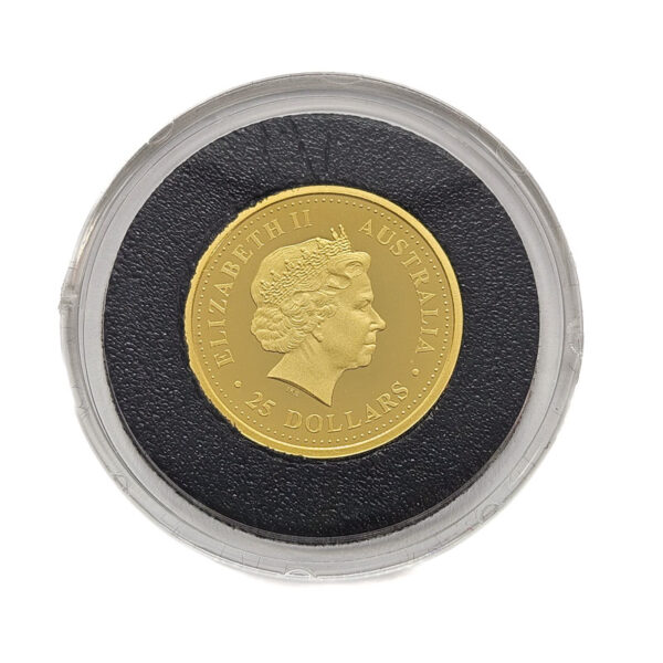Australia 25 Dollars 2007-P Kangaroo - Elizabeth II - 1/4 Oz