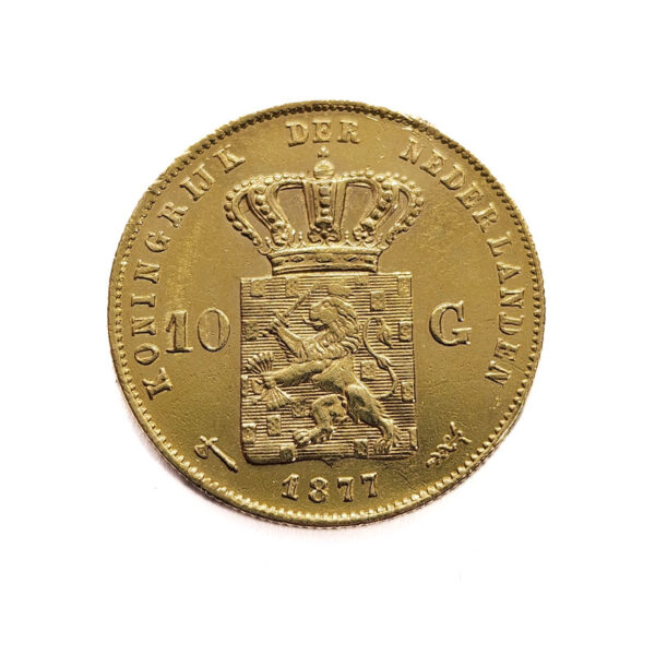 Nederland 10 Gulden 1877 Willem III