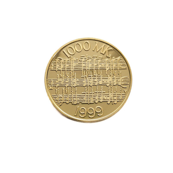 Finland 1000 Markkaa 1999 Jean Sibelius and Finnish music