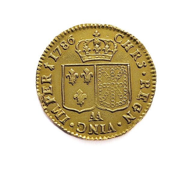 France Louis D`Or 1786-AA Metz - Louis XVI