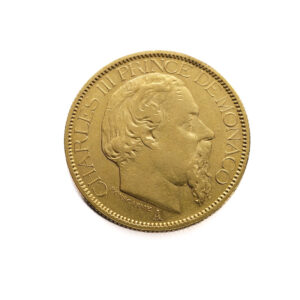 Monaco 100 Francs 1884-A Charles III