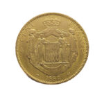 Monaco 100 Francs 1886-A Charles III