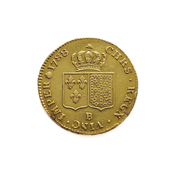 France 2 Louis D`Or 1788-B (Rouen) Louis XVI