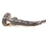 Beautiful silver tribal bracelet from probably India. Weight: 235 gram 925 Silver