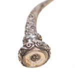 Beautiful silver tribal bracelet from probably India. Weight: 235 gram 925 Silver
