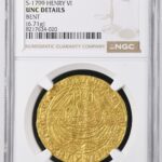 England Gold Noble (1422-30) S-1799 Henry VI