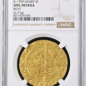 England Gold Noble (1422-30) S-1799 Henry VI