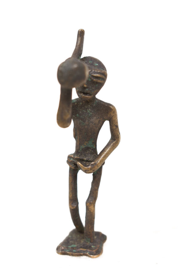 Goldweight figure - Bronze - Ashanti - Ghana