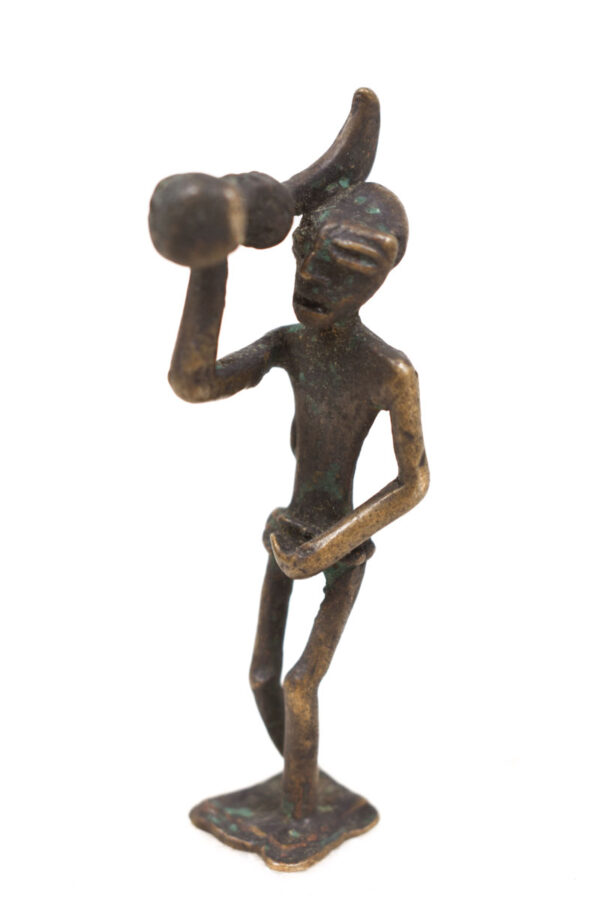 Goldweight figure - Bronze - Ashanti - Ghana