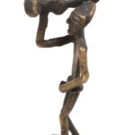 Goldweight figure - Bronze - Ashanti - Ghana