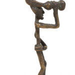 Goldweight figure - Bronze - Ashanti - Ghana