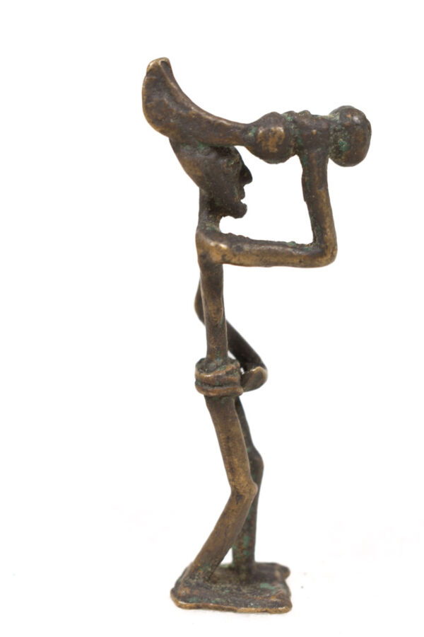 Goldweight figure - Bronze - Ashanti - Ghana