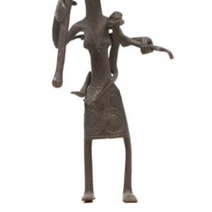 Maternity figure - Bronze - Fon - Benin