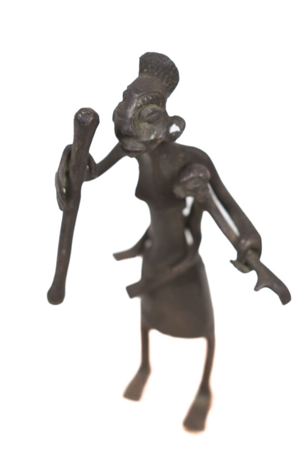 Maternity figure - Bronze - Fon - Benin