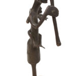 Maternity figure - Bronze - Fon - Benin