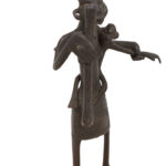 Maternity figure - Bronze - Fon - Benin
