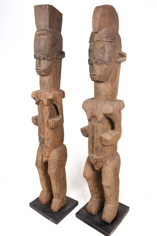 Alusi Couple- Wood - Ibo - Nigeria